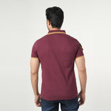 Eminent Men's Half Sleeves Polo T-Shirt - Tawny Port, Men's T-Shirts & Polos, Eminent, Chase Value