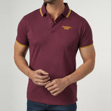 Eminent Men's Half Sleeves Polo T-Shirt - Tawny Port, Men's T-Shirts & Polos, Eminent, Chase Value