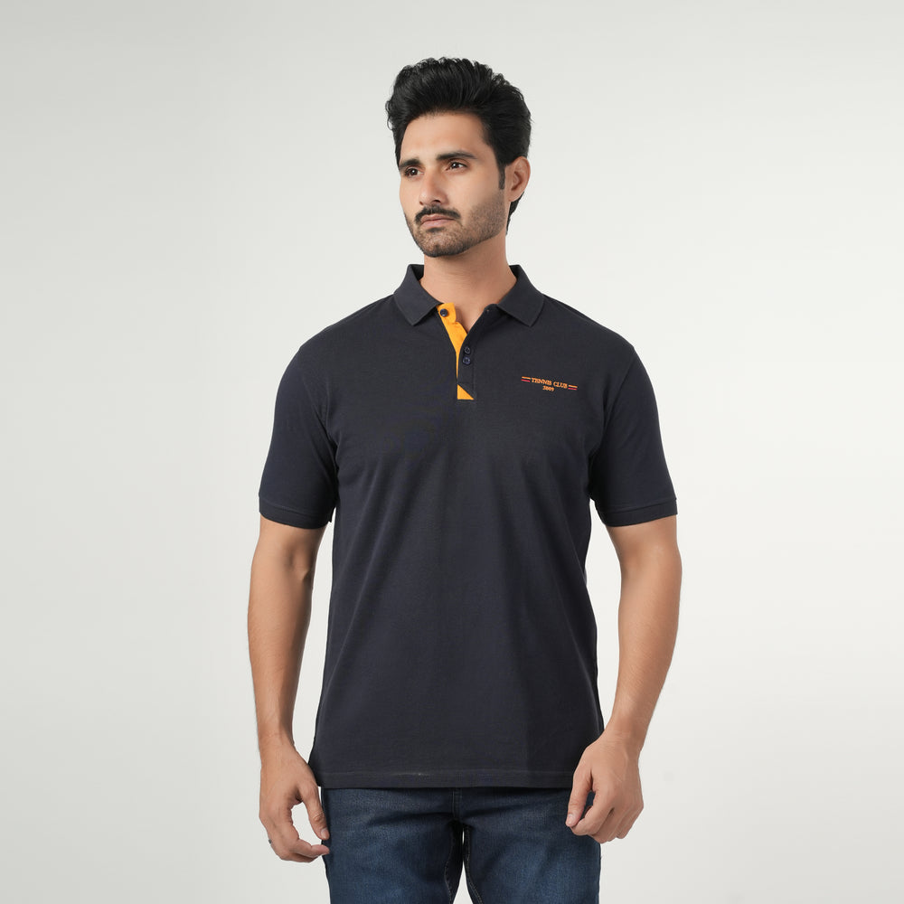 Eminent Men's Half Sleeves Polo T-Shirt - Navy Blue, Men's T-Shirts & Polos, Eminent, Chase Value