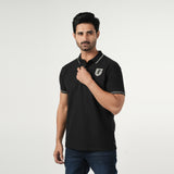 Men's Half Sleeves Polo T-Shirt - Black, Men's T-Shirts & Polos, Chase Value, Chase Value
