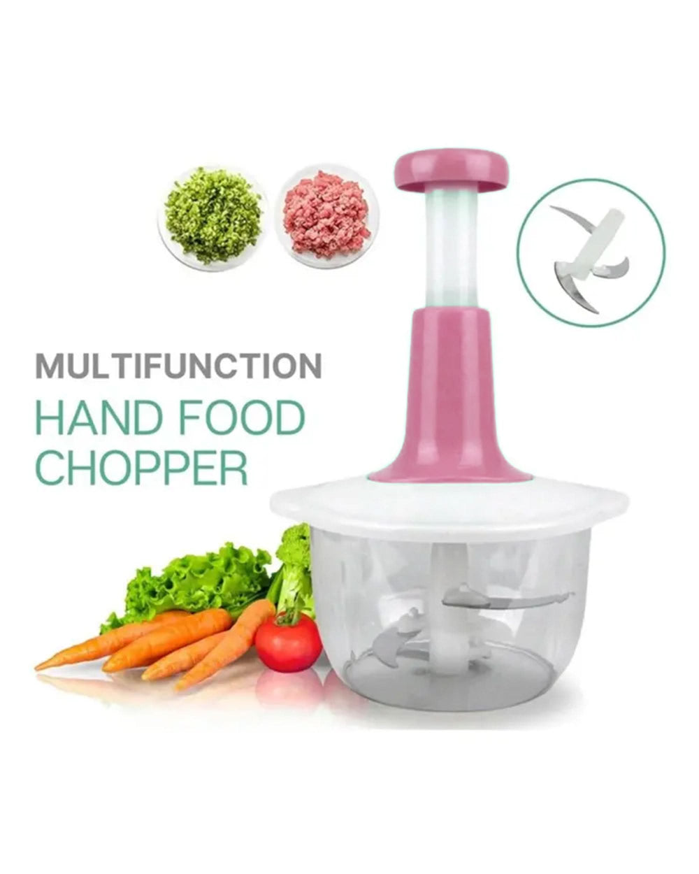 Hand Push Chopper, Kitchen Tools, Chase Value, Chase Value