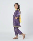 Eminent Girls 03 PCS Shalwar Suit -Purple, Girls Shalwar Kameez, Eminent, Chase Value
