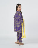 Eminent Girls 03 PCS Shalwar Suit -Purple
