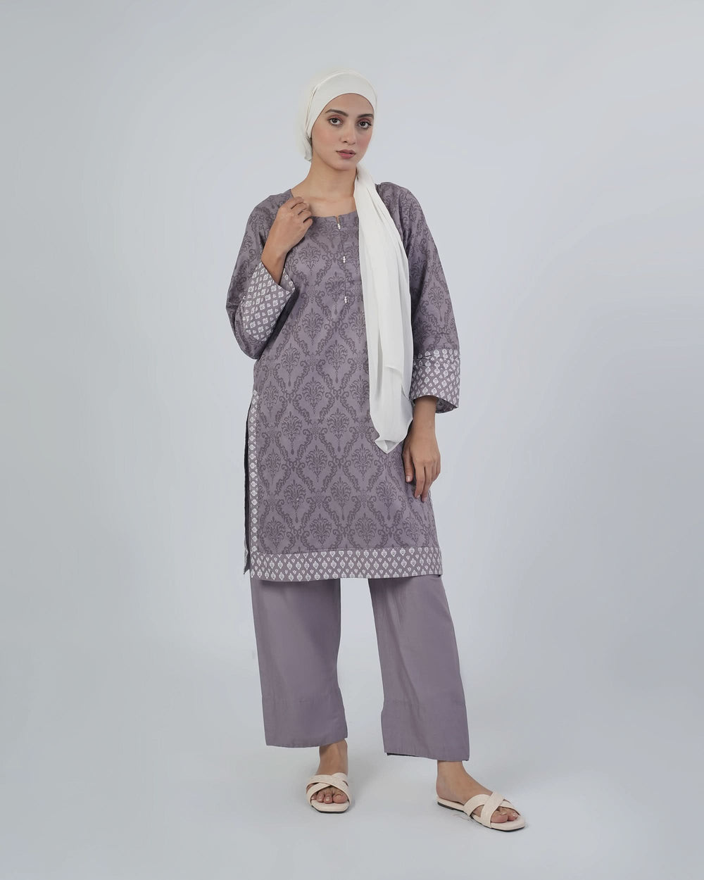 Valuables Women Printed 2-Piece Suit, Women Shalwar Suits, Chase Value, Chase Value