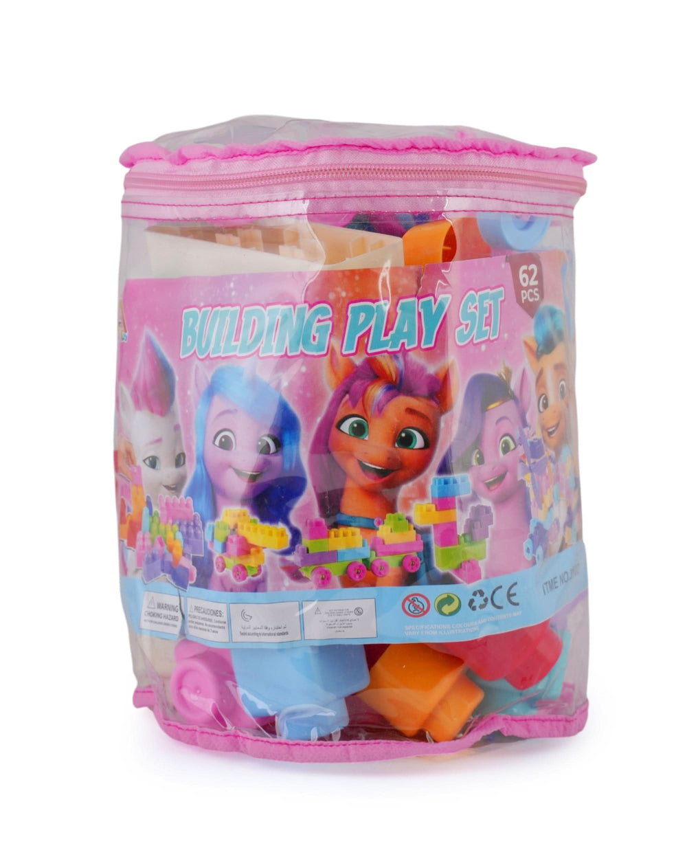Block Bag 62 Pcs, Kids Blocks & Building Toys, Chase Value, Chase Value