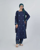 Women's Khaddar Embroidered 3Pcs Suit, Women Shalwar Suits, Chase Value, Chase Value