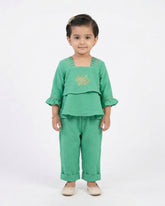 Eminent Newborn Girl’s Embroidered Shalwar Suit