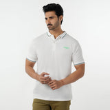 Eminent Men's Azadi Half Sleeves Polo T-Shirt - White, Men's T-Shirts & Polos, Eminent, Chase Value