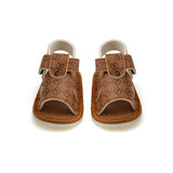 Newborn Boys Sandal Print – Soft Summer Sandals for Little Feet, Newborn Caps, Shoes & Socks, Chase Value, Chase Value