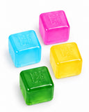 Nee Doh Square Squishy Cube - 4 Pcs