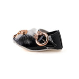 Newborn Girls Pumpy (Fur) – Cozy Baby Shoes for Winter Wear, Newborn Caps, Shoes & Socks, Chase Value, Chase Value