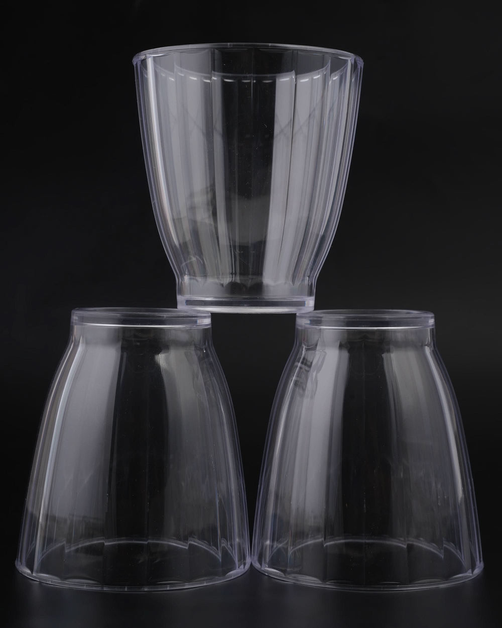 H&T Veneto 3Pc Glass Set - White, Glassware & Drinkware, Chase Value, Chase Value