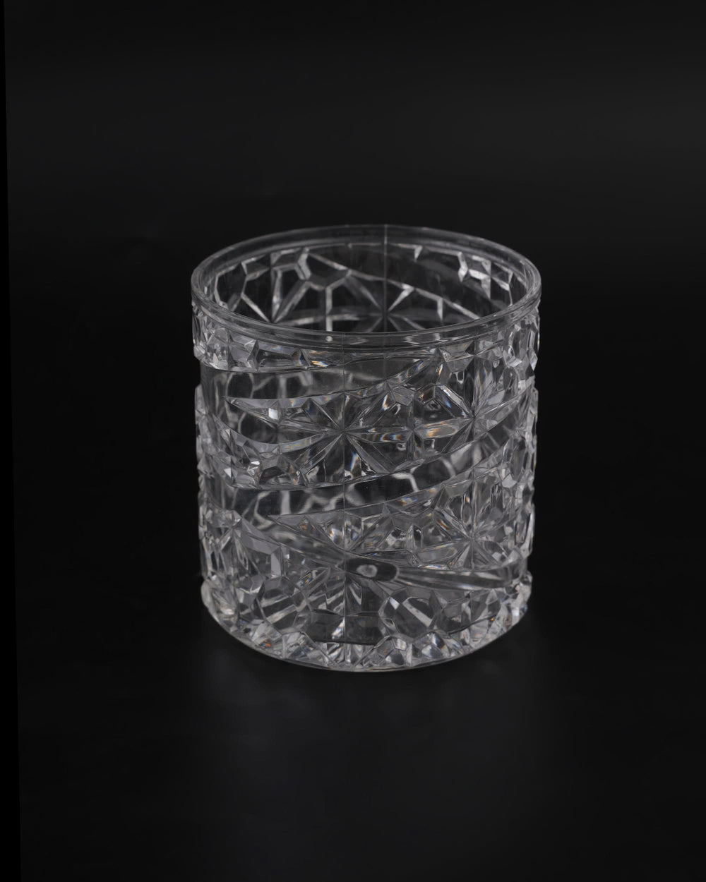 H&T Acrylic Baroque Spark Glass – 1 pc - White, Glassware & Drinkware, Chase Value, Chase Value