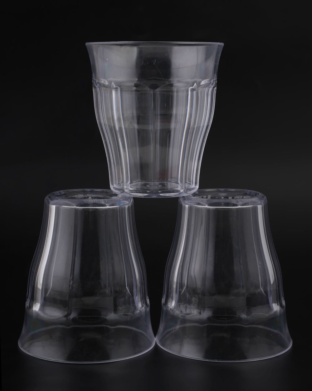 H&T Sparkling 3Pc Glass Set - White, Glassware & Drinkware, Chase Value, Chase Value