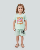 Valuables Girls' Half Sleeves Suit