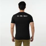 Eminent Men's Round Neck Half Sleeves Printed T-Shirt - Black, Men's T-Shirts & Polos, Eminent, Chase Value