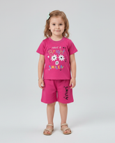 Valuables Girls' Half Sleeves Suit