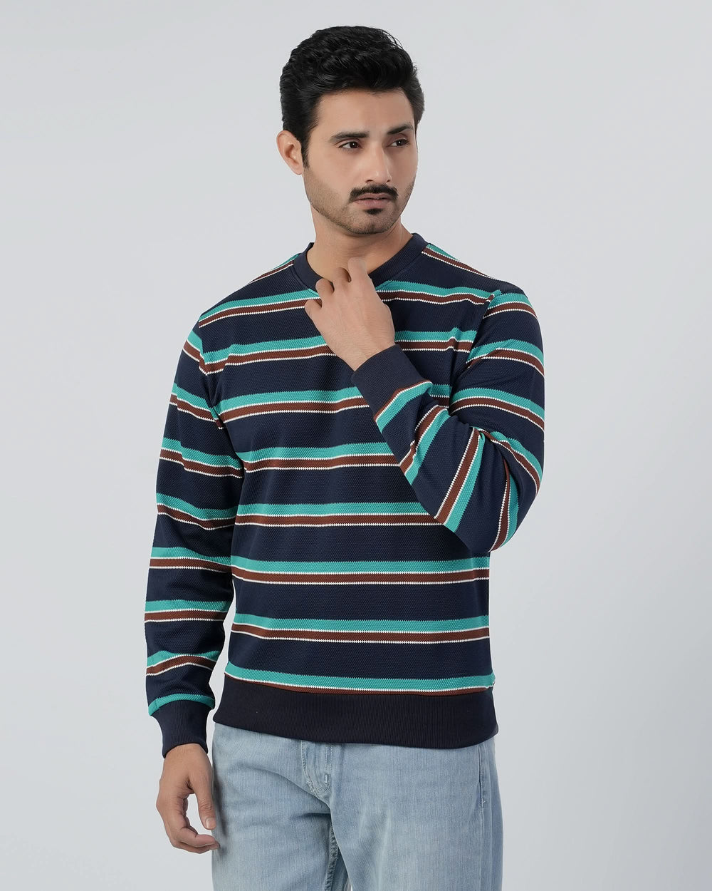 Men's Striper Sweatshirt, Men's Sweater & Sweat Shirts, Chase Value, Chase Value