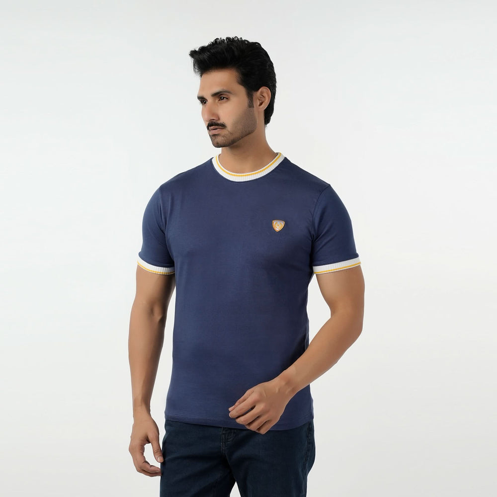 Eminent Men's Half Sleeves T-Shirt - Navy Blue, Men's T-Shirts & Polos, Eminent, Chase Value