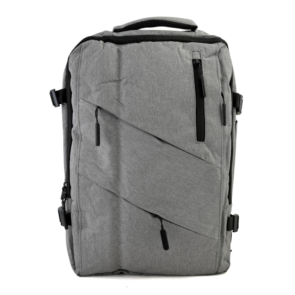 Laptop Backpack – Classic Multi-Compartment Bag for Daily Use - Grey, Bags & Accessories, Chase Value, Chase Value