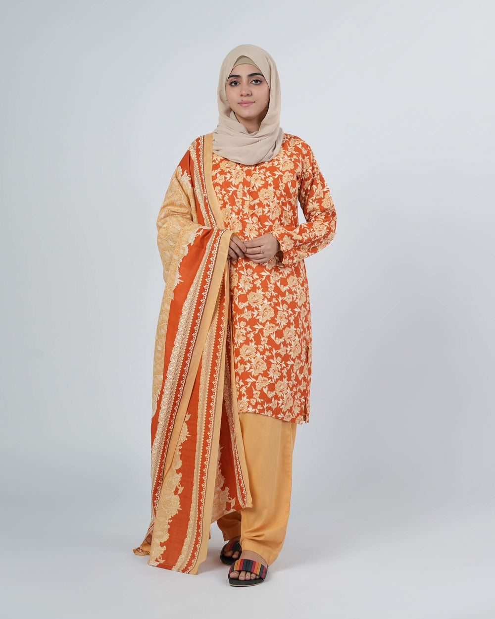 Valuables Women's Printed 3Pcs Suit, Women Shalwar Suits, Chase Value, Chase Value