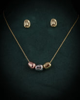 Eminent Women's Chain Locket Earing Set, Girls Jewellery Sets, Eminent, Chase Value
