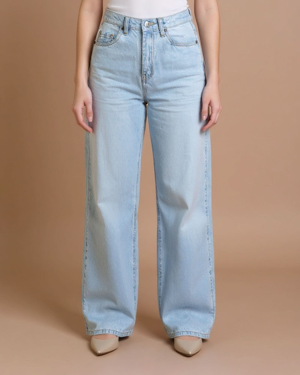 Women's Ballon Fit Denim Pant, Women Pants & Tights, Chase Value, Chase Value