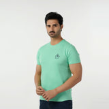 Eminent Men's Round Neck Half Sleeves Printed T-Shirt - Spring Bud, Men's T-Shirts & Polos, Eminent, Chase Value
