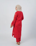 Eminent Women's Embroidered 02 Pcs Shalwar Suits - Red, Women Shalwar Suits, Eminent, Chase Value