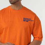 Eminent Men's Round Neck Half Sleeves T-Shirt - Orange, Men's T-Shirts & Polos, Eminent, Chase Value