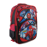 Kids Character Backpack – 20" Large Cartoon Bag for School - Black & Red, School Bags, Chase Value, Chase Value