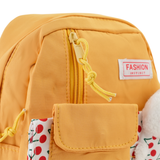Kids Backpack with Teddy – 10" Inch Plush Bag for Toddlers - Mustard, School Bags, Chase Value, Chase Value