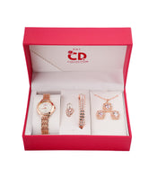 Women's Watch & Jewellery Gift Set