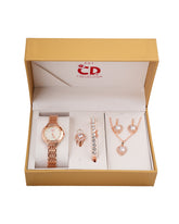 Women's Watch & Jewellery Gift Set