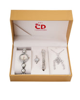 Women's Watch & Jewellery Gift Set