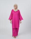 Eminent Women's Embroidered 02 Pcs Suit - Pink