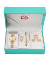 Women's Watch & Jewellery Gift Set
