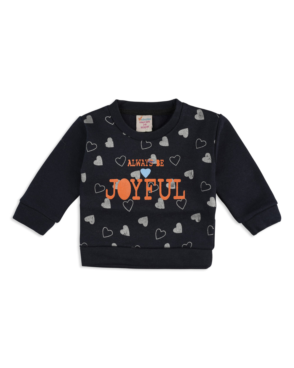 Valuables Newborn Girls Full Sleeves Tee, Newborn Girls T-Shirts, Chase Value, Chase Value