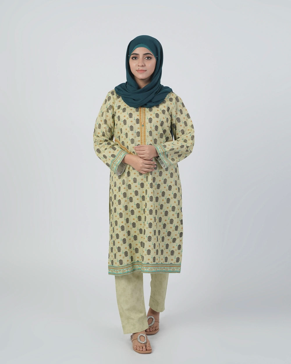 Valuables Women Printed 2-Piece Suit, Women Shalwar Suits, Chase Value, Chase Value