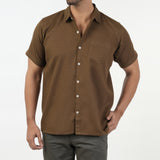 Eminent Men's Casual Half Sleeves Shirt - Brown, Men's Shirts, Eminent, Chase Value