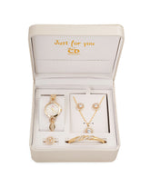 Women's Watch & Jewellery Gift Set