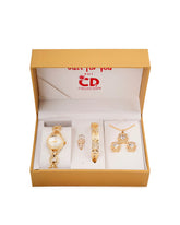 Women's Watch & Jewellery Gift Set