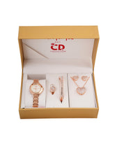 Women's Watch & Jewellery Gift Set