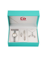 Women's Watch & Jewellery Gift Set