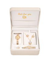 Women's Watch & Jewellery Gift Set