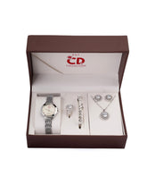 Women's Watch & Jewellery Gift Set