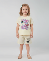 Valuables Girls' Half Sleeves Suit