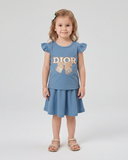 Valuables Girls' Half Sleeves Suit
