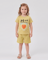 Valuables Girls' Half Sleeves Suit
