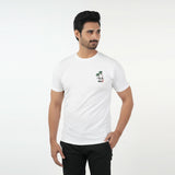 Valuable Men's Half Sleeves T-Shirt - White, Men's T-Shirts & Polos, Chase Value, Chase Value